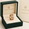 0.51 Karat Pırlantalı Rose Altın Yüzük