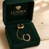 ETERNA 0.34 Karat Zincirli Tekli Küpe ETERNA 0.34 Karat Zincirli Tekli Küpe