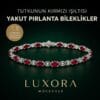 Rubina 9,32 Karat Yakut Pırlanta Bileklik Rubina 9,32 Karat Yakut Pırlanta Bileklik