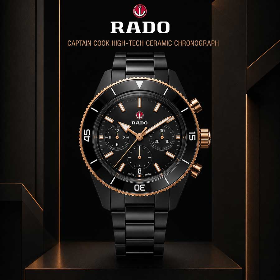 Rado Captain Cook Ceramic Chronograph