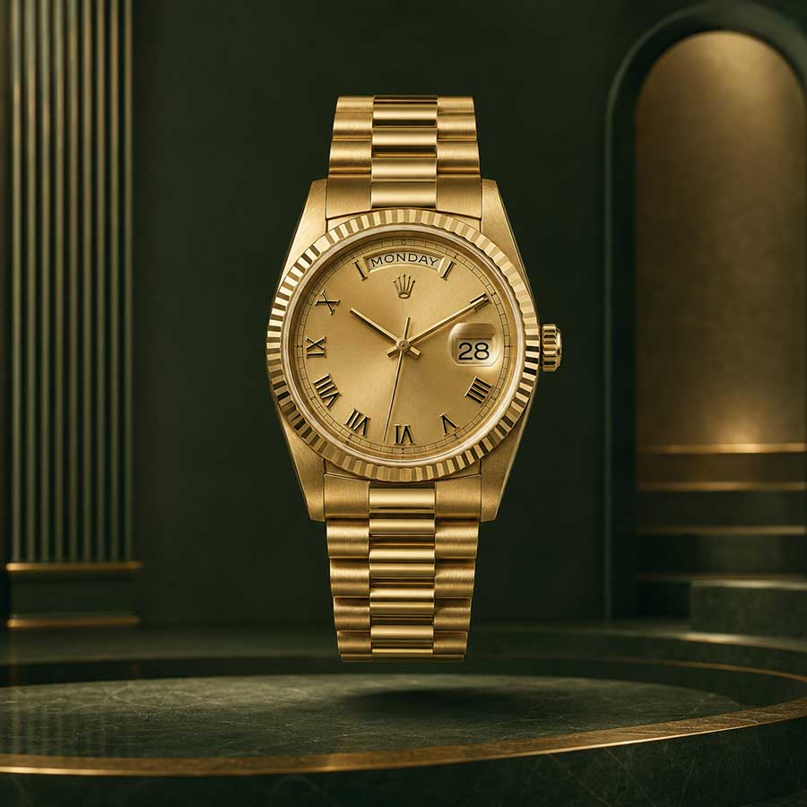 Rolex Day-Date 36 President 18238 Sarı Altın Saat Rolex Day-Date 36 President 18238 Sarı Altın Saat
