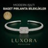 Valeria 2,55 Karat Baget Pırlanta Kelepçe Valeria 2,55 Karat Baget Pırlanta Kelepçe