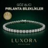 9,50 karat pırlanta su yolu bileklik