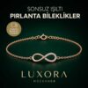 1.70 karat sonsuzluk pırlanta bileklik